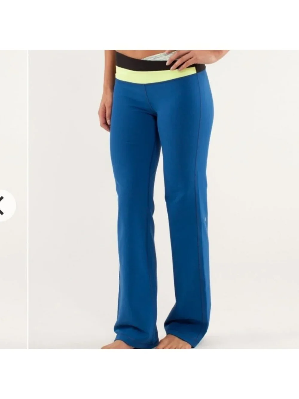 Lululemon Astro Pant Limitless Blu/Wee R Fr Space Polar Crm clarity yellow/blk